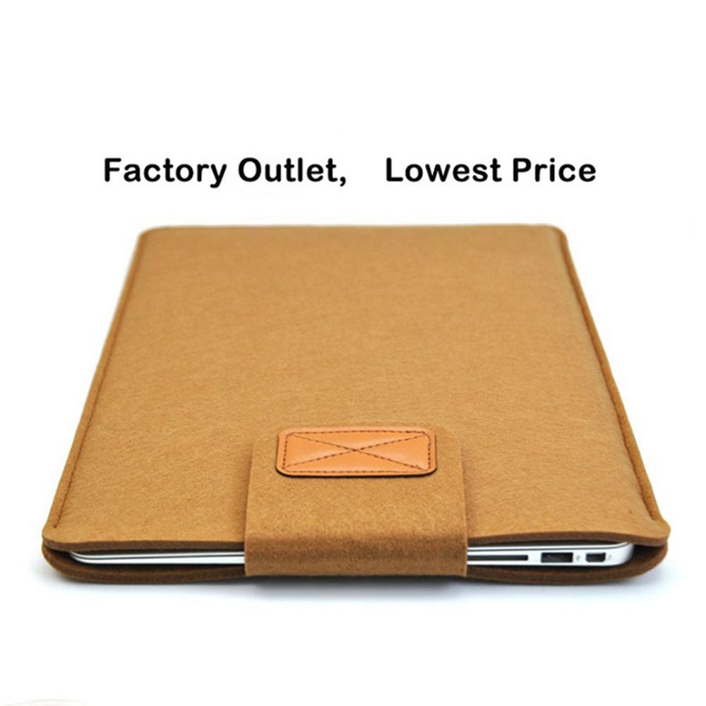 8 Inch Envelope Pocket Pouch C - Felt Sheet Wool 评论和价格