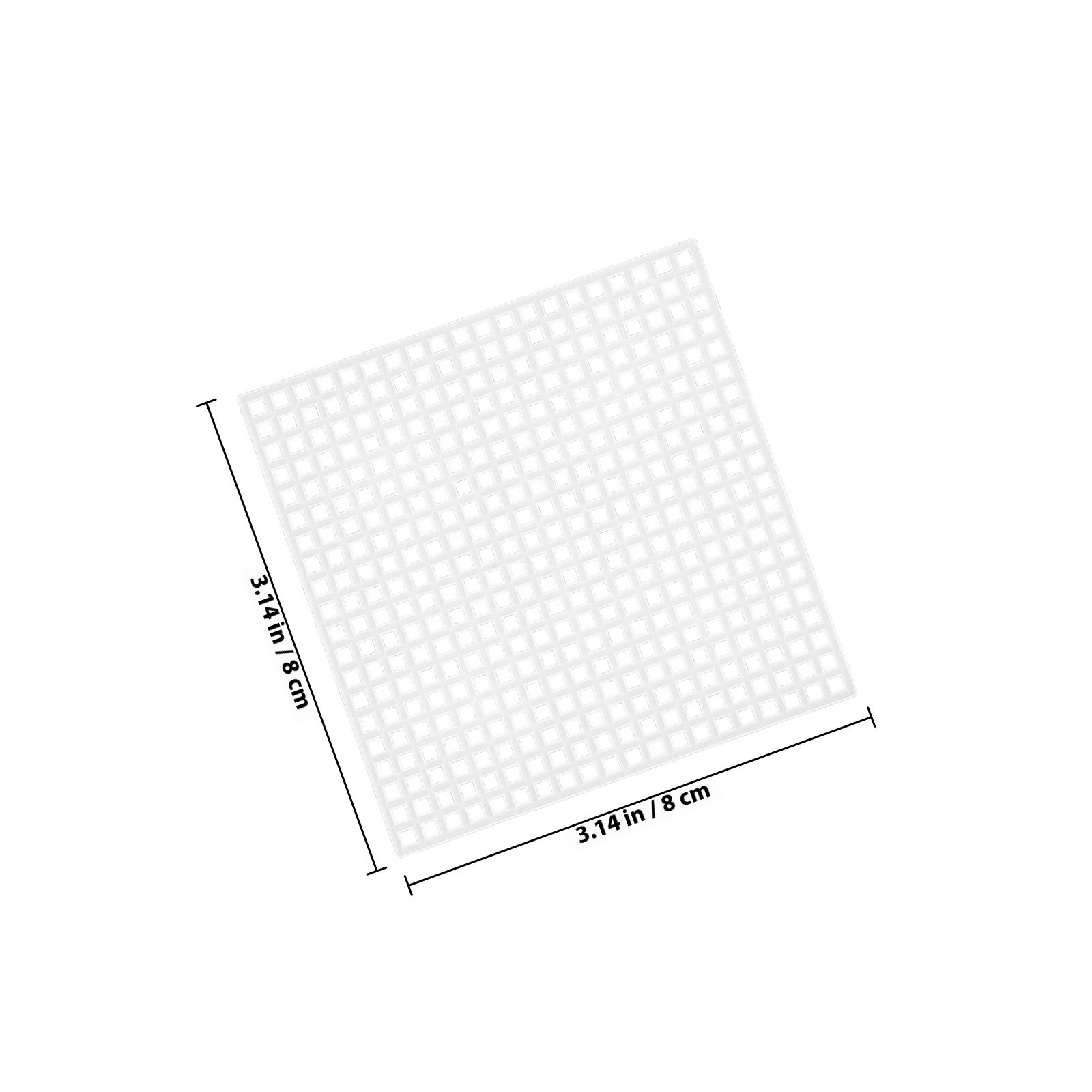 10Pcs Woven Plastic Mesh Sheet - Embroidery Bag 评论和价格
