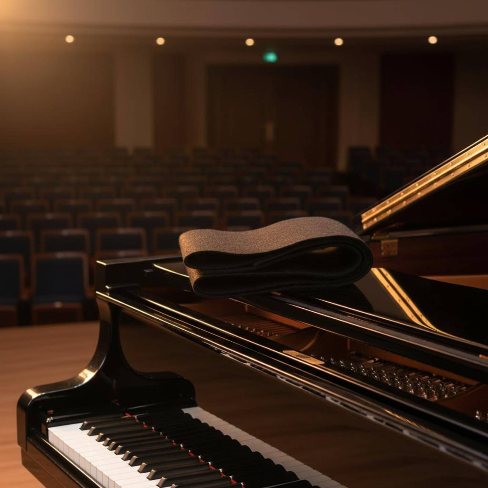 Grand Piano Sheet Rack Cover P - Felt Sheet Wool 评论和价格