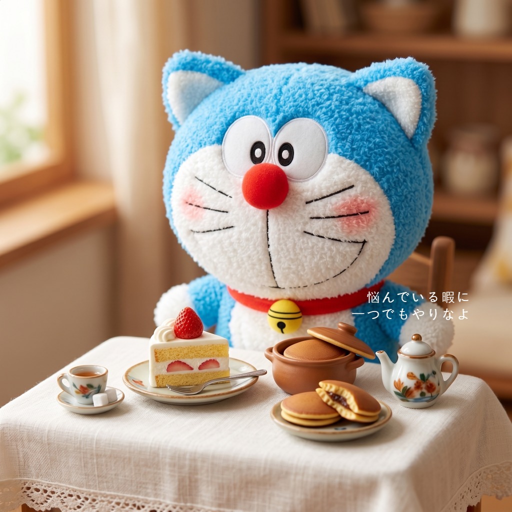 Cute Birthday Version Doraemon - Embroidery Design Love 评论和价格