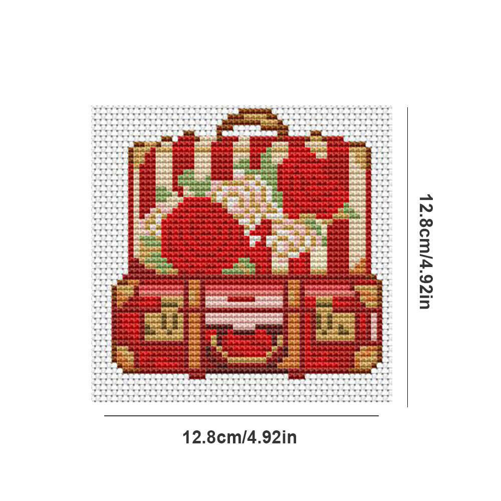 12Pcs Rose Cross Stitch 11Ct P - Embroidery Rose Stitch 评论和价格