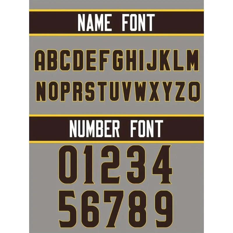 Custom Name And Number Men's E - Embroidery Names 评论和价格