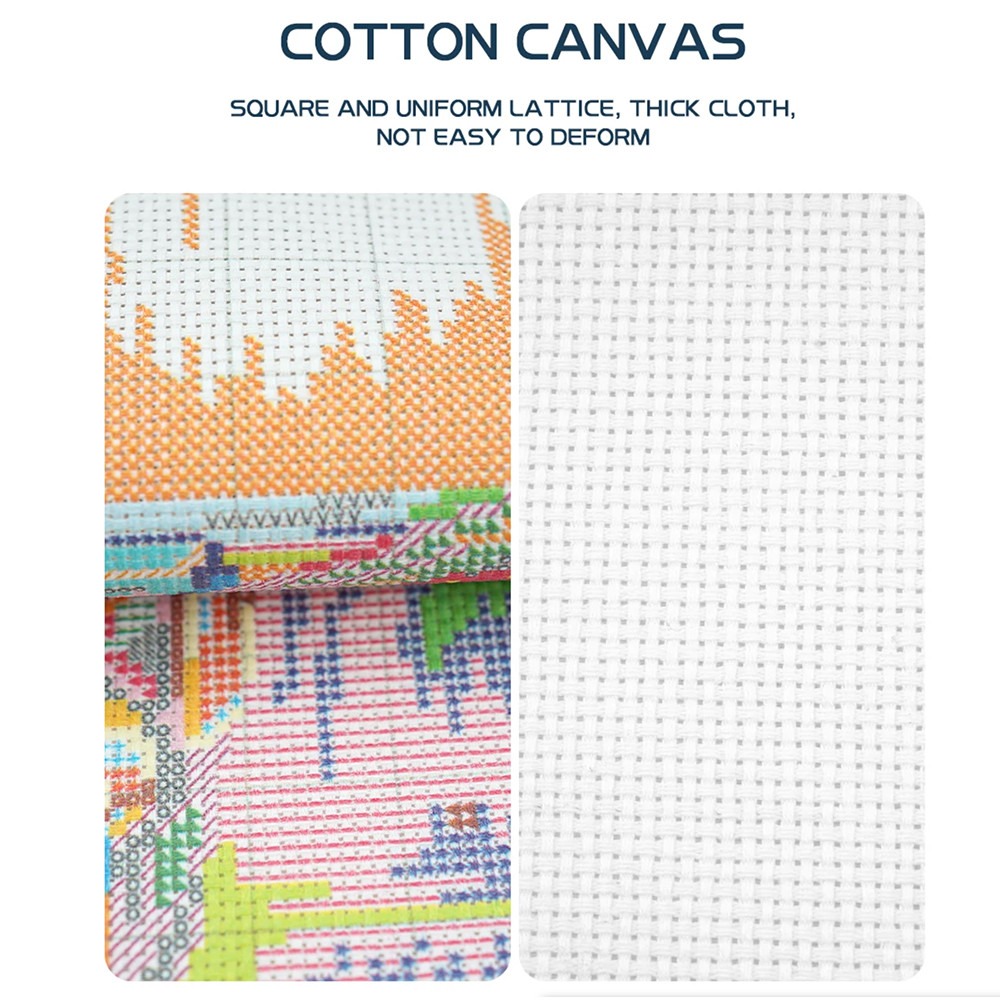 News Pre-Printed Cross Stitch  - Embroidery York 评论和价格