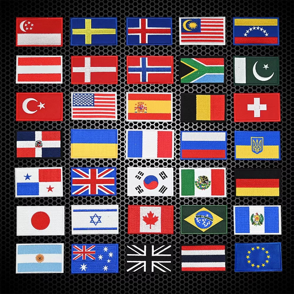 Embroidery Flag Patch US UK Ca - Embroidery In Australia 评论和价格