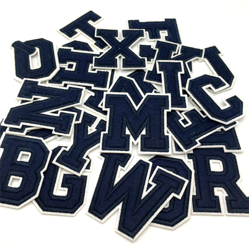Navy Blue Letters Embroidery P - Embroidery Converse 评论和价格