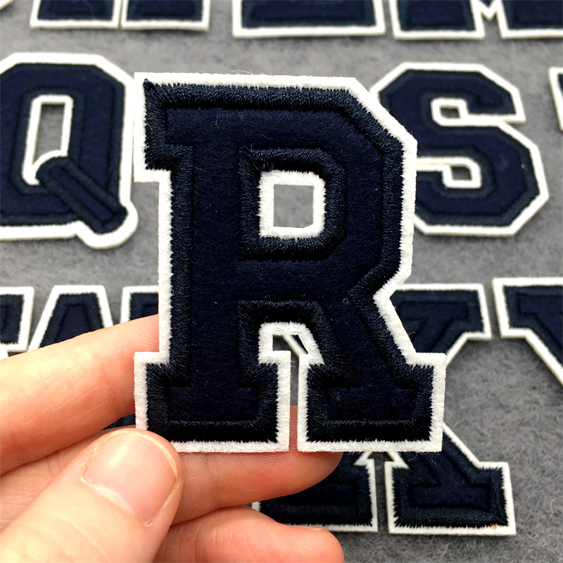 Navy Blue Letters Embroidery P - Embroidery Converse 评论和价格