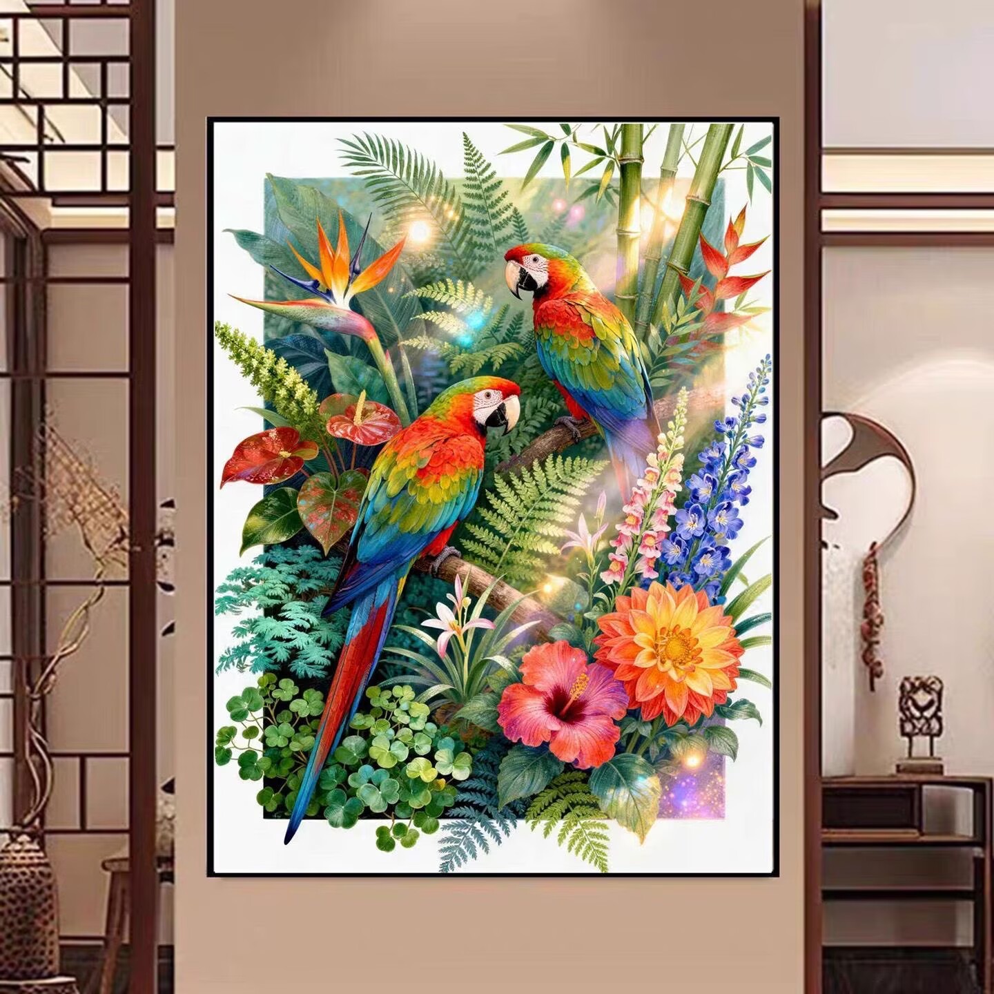 9CT 11CT DIY Cross Stitch Kit  - Embroidery Kurta Men 评论和价格