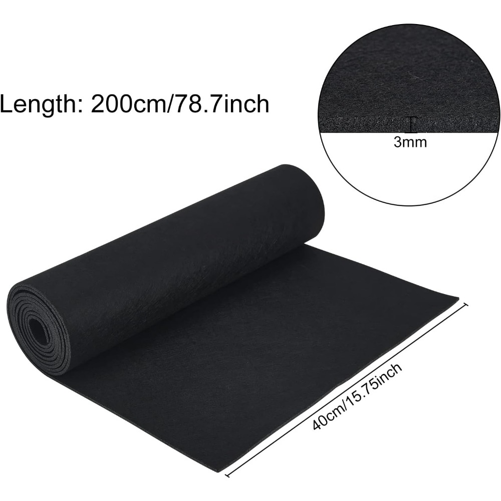 78.7x15.7inch Felt Fabric Roll - Felt Sheet Wool 评论和价格