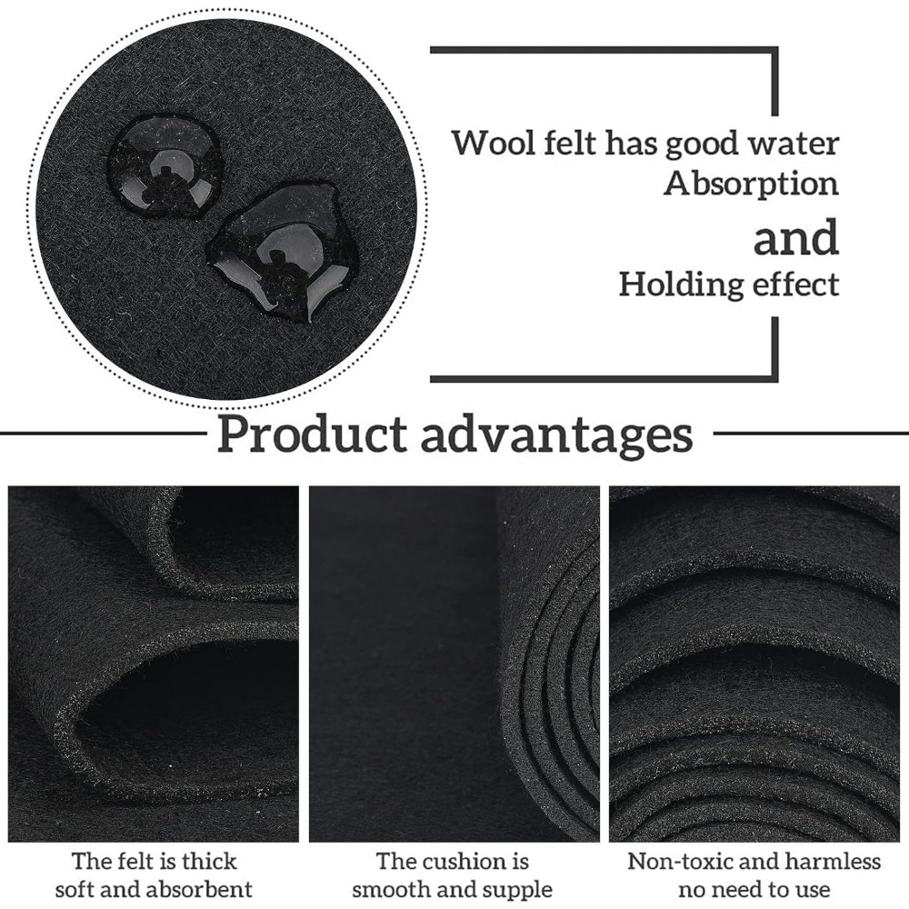 78.7x15.7inch Felt Fabric Roll - Felt Sheet Wool 评论和价格