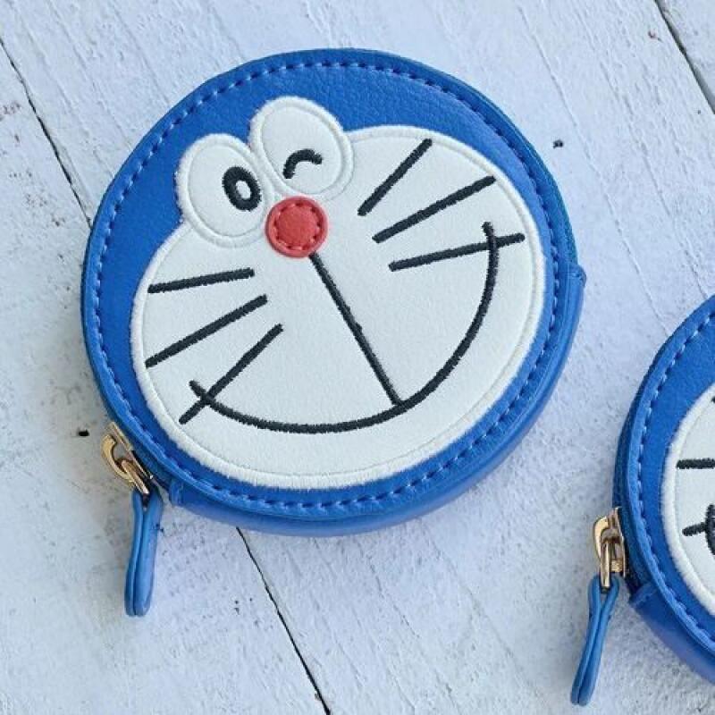 Doraemon Dorami Pu Embroidery  - Embroidery Wallet 评论和价格