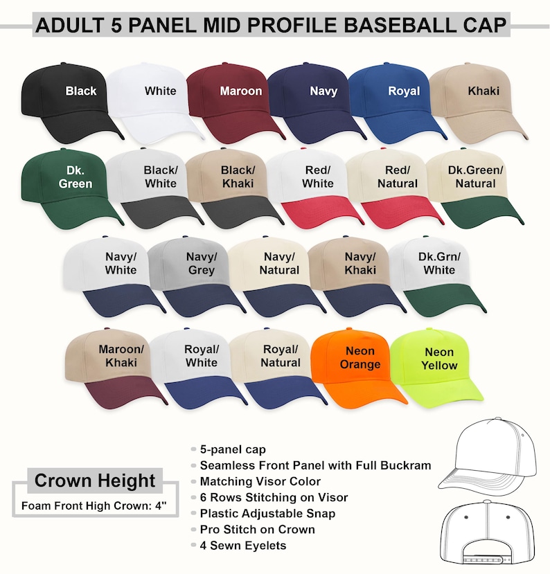 Custom Embroidered Hats, Perso - Embroidery Xmas 评论和价格