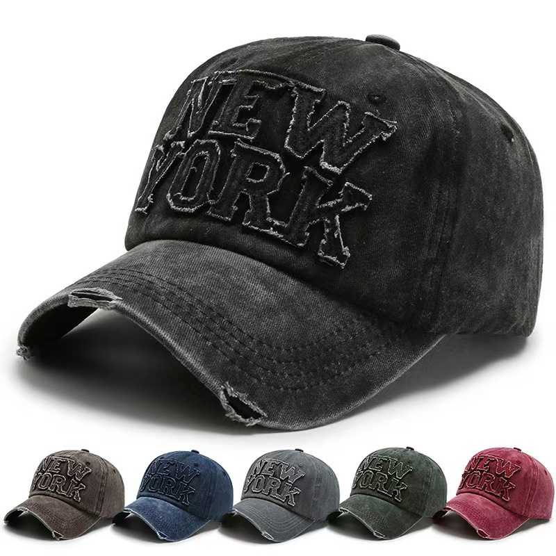 Retro New York Letter Embroide - Embroidery York 评论和价格