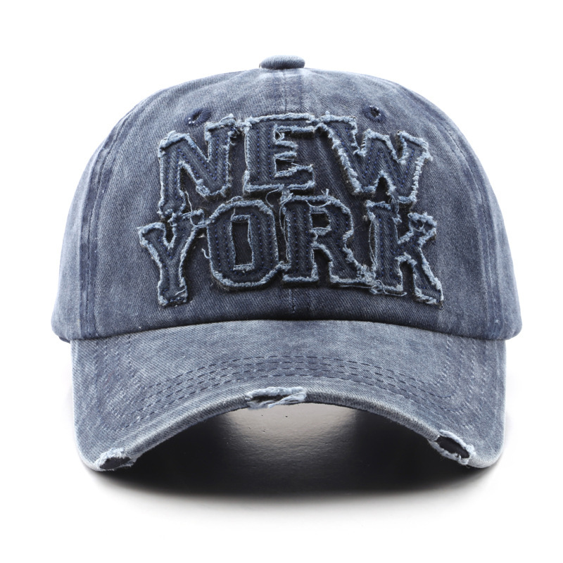 Retro New York Letter Embroide - Embroidery York 评论和价格