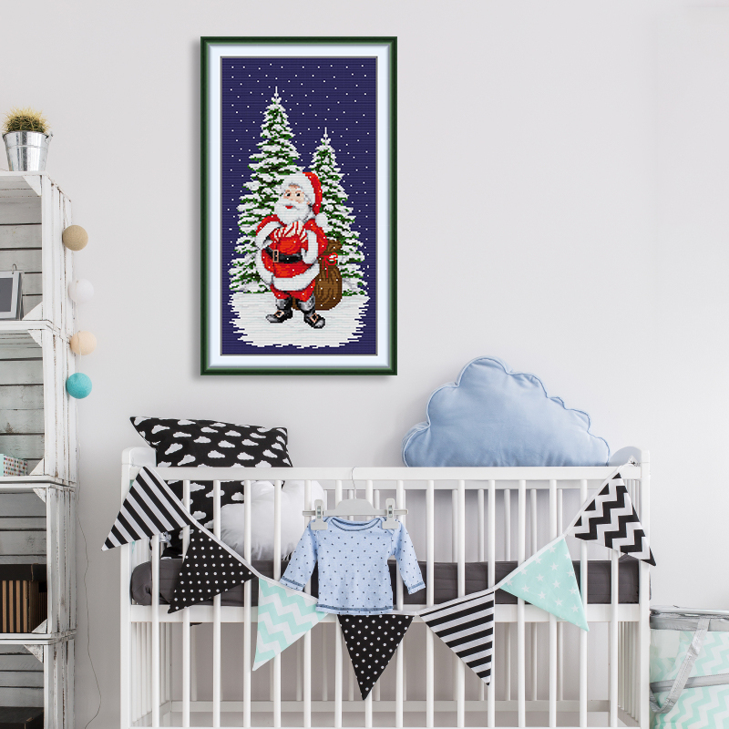 Cross Stitch Kit Christmas Col - Embroidery Xmas Ornaments 评论和价格