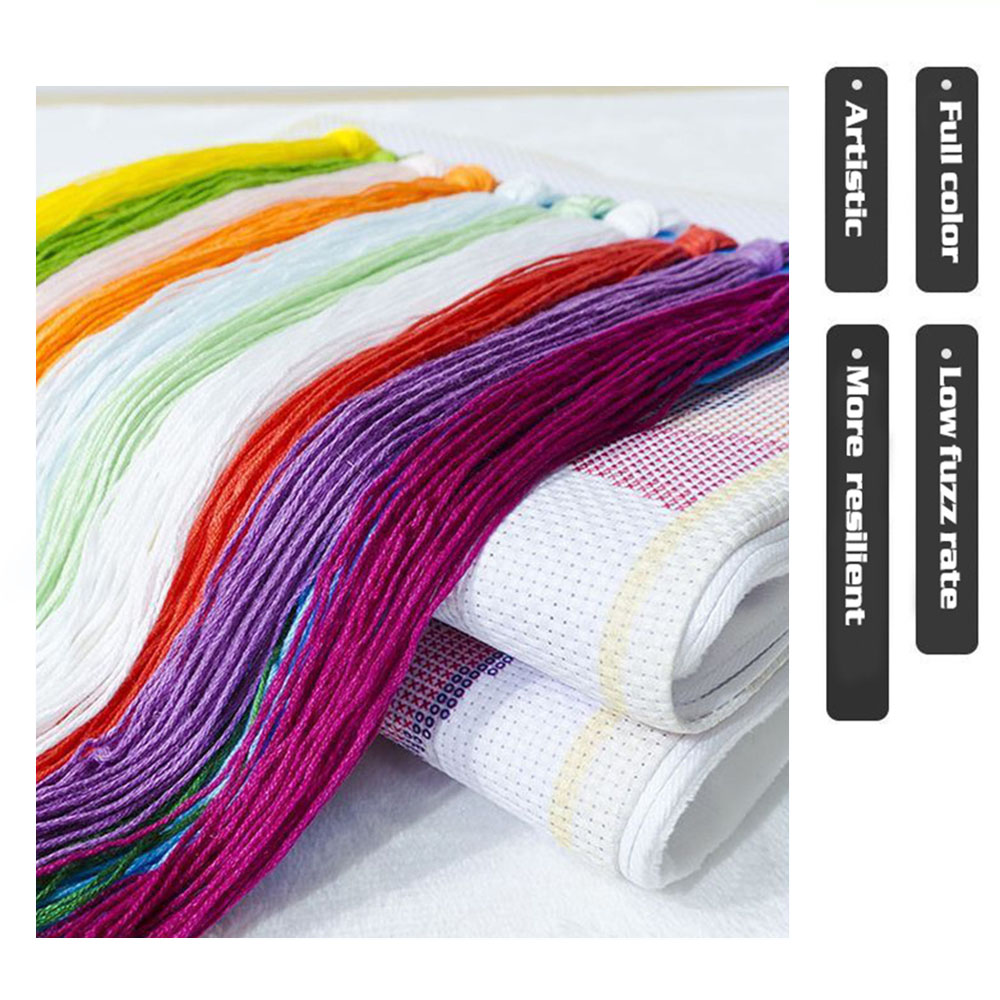 Huacan Cross Stitch Kits Novel - Embroidery Kurta Men 评论和价格