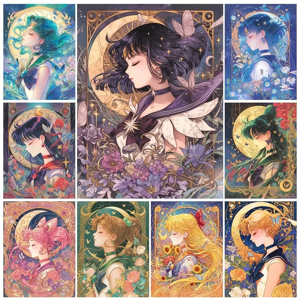 Cartoon Anime Diamond Painting - Embroidery Gift Ideas 评论和价格