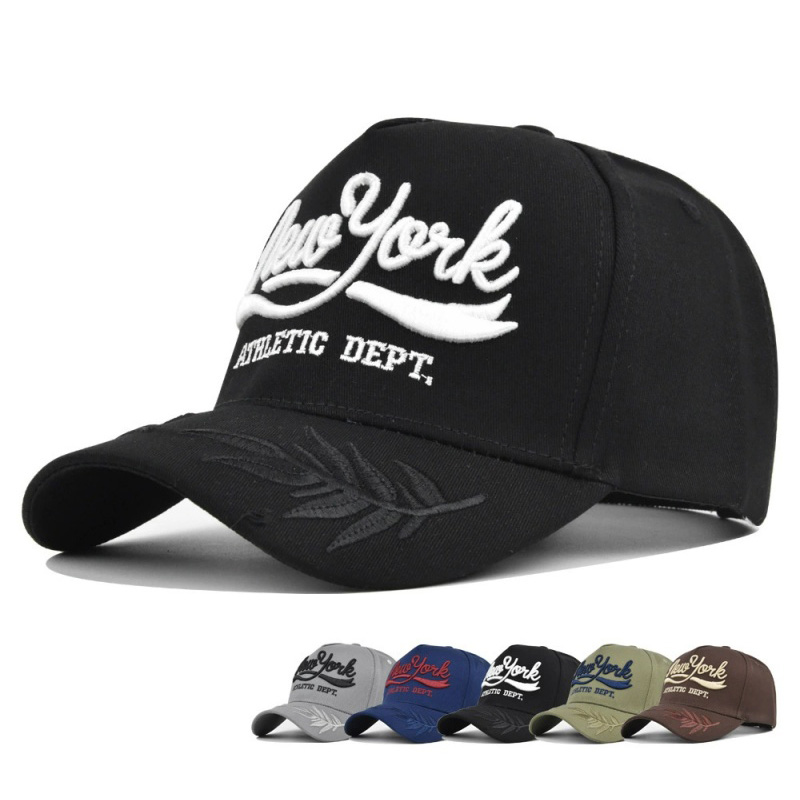 New York Embroidery Cotton Cap - Embroidery York 评论和价格