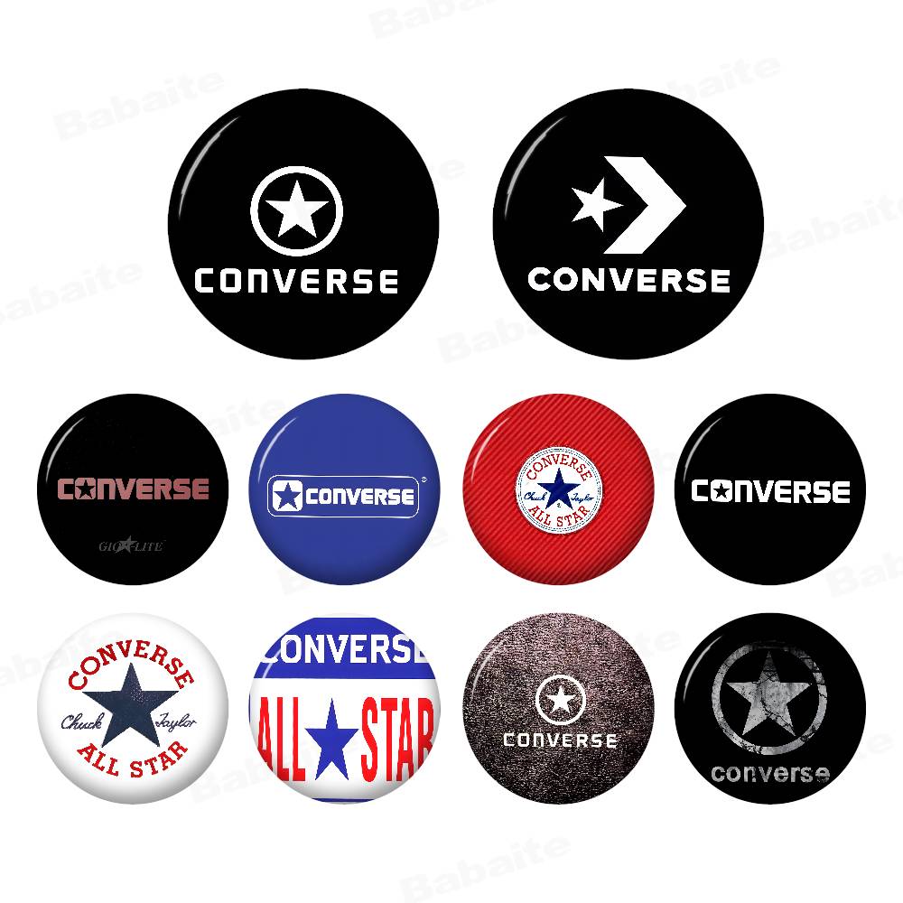 C-CONVERSE Fashion Anime Brooc - Embroidery Converse 评论和价格