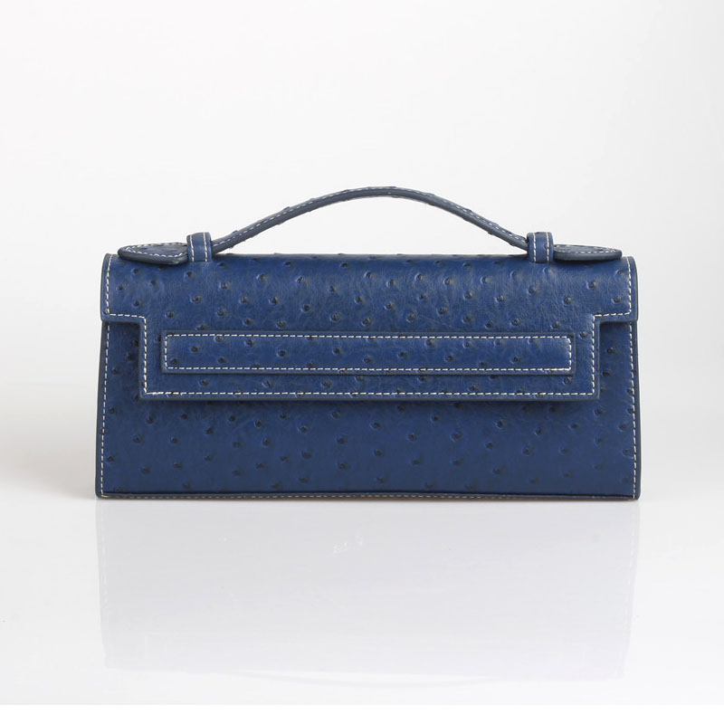 Women New Ostrich Pattern Clut - Embroidery Wallet 评论和价格