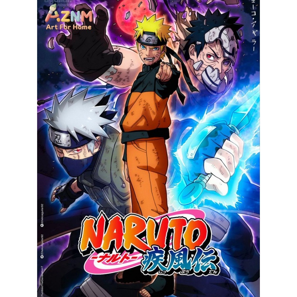 Frameless 1pc Naruto Class Sev - Embroidery Gift Ideas 评论和价格