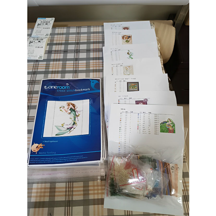 Cross Stitch Kit for DIY Needl - Embroidery Design Love 评论和价格