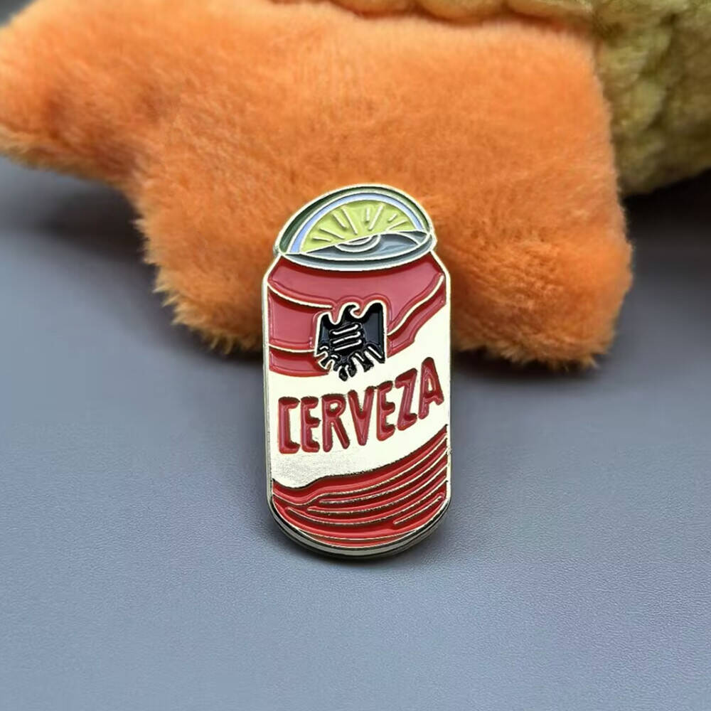 Cute Eagle Cerveza Enamel Pins - Embroidery Initials 评论和价格