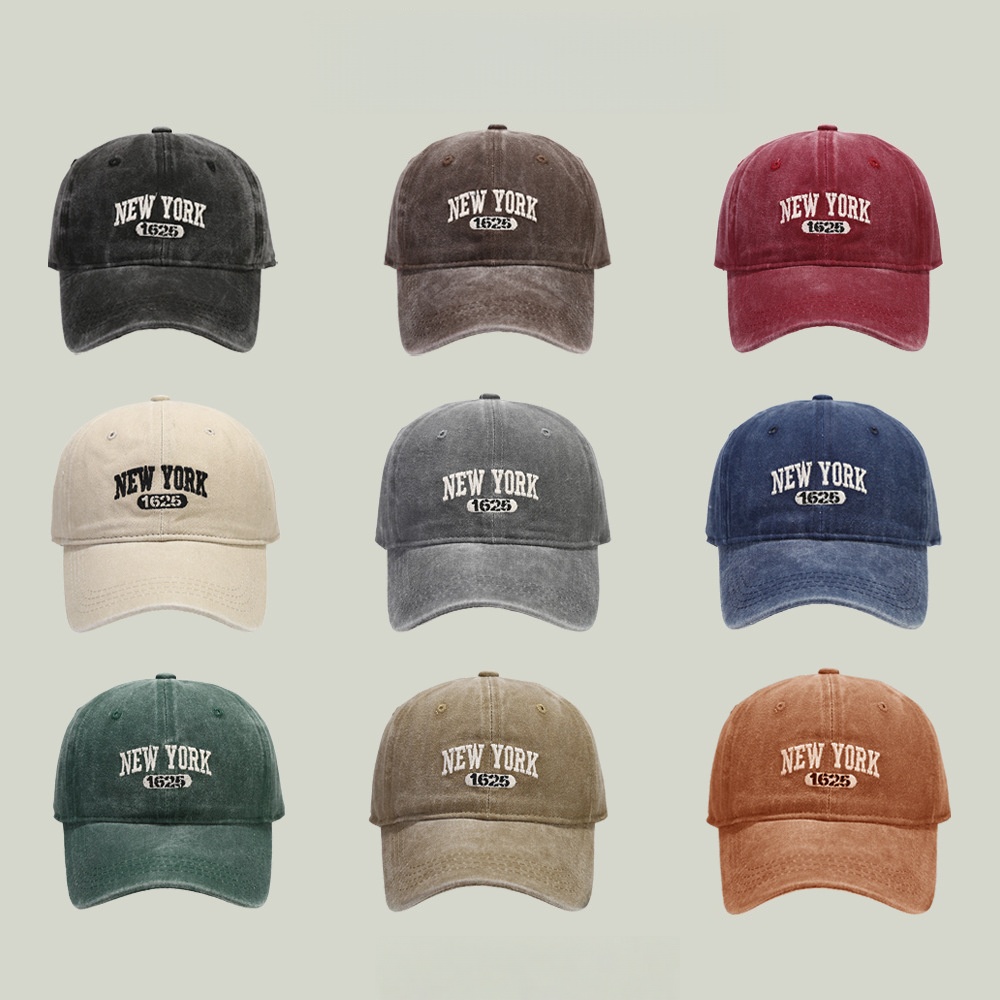 Retro NEW YORK Embroidery Snap - Embroidery York 评论和价格