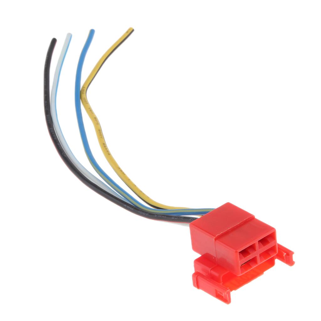 Motorbike 4 Pins Solenoid Rela - Embroidery Red 评论和价格