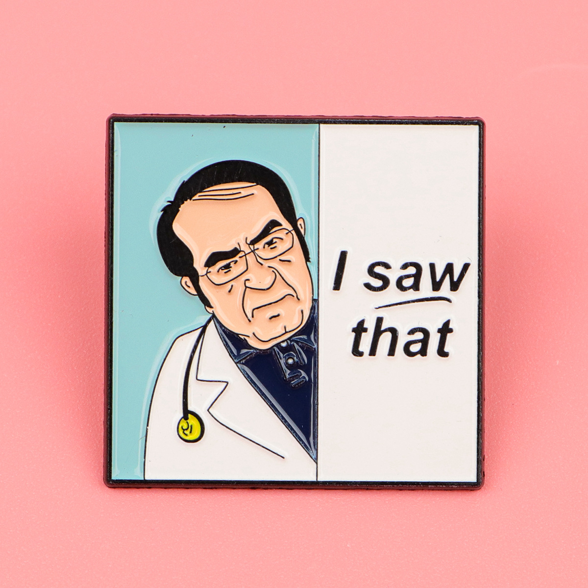 Medical Doctor Character Brooc - Embroidery Wallpaper 评论和价格