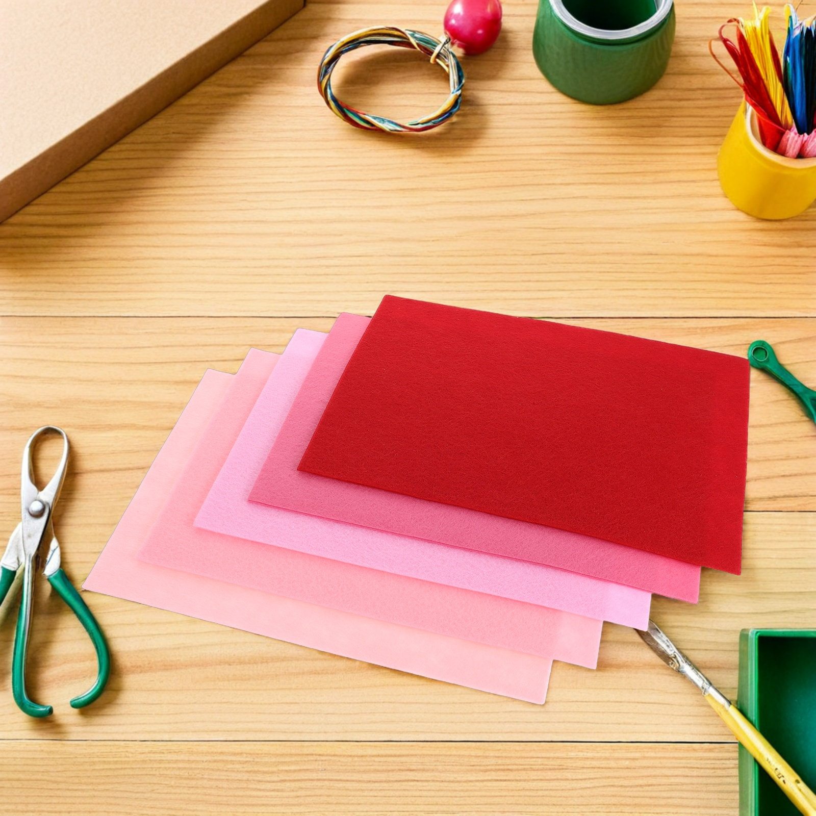 Wool Needle Felting DIY Craft  - Felt Sheet Wool 评论和价格