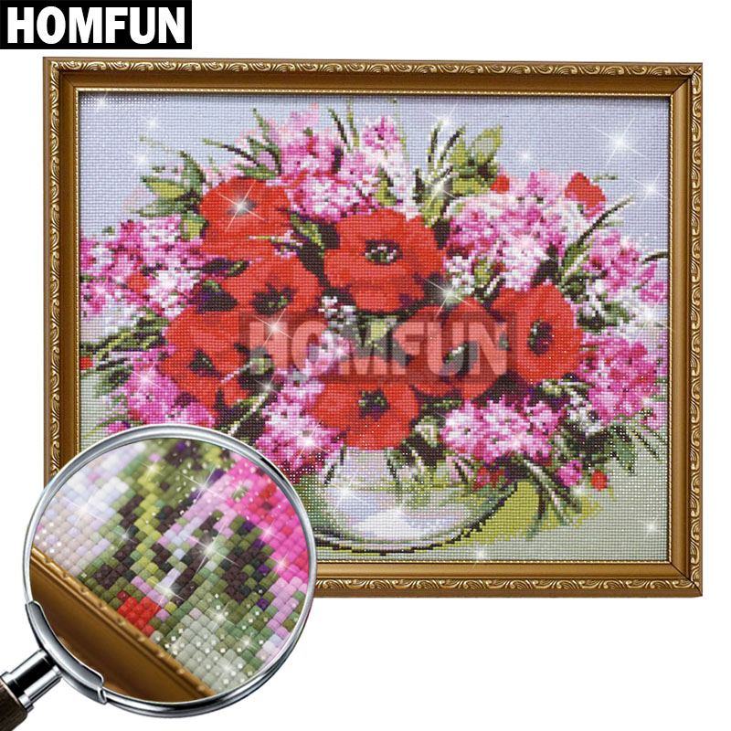 HOMFUN Full diamond Painting 