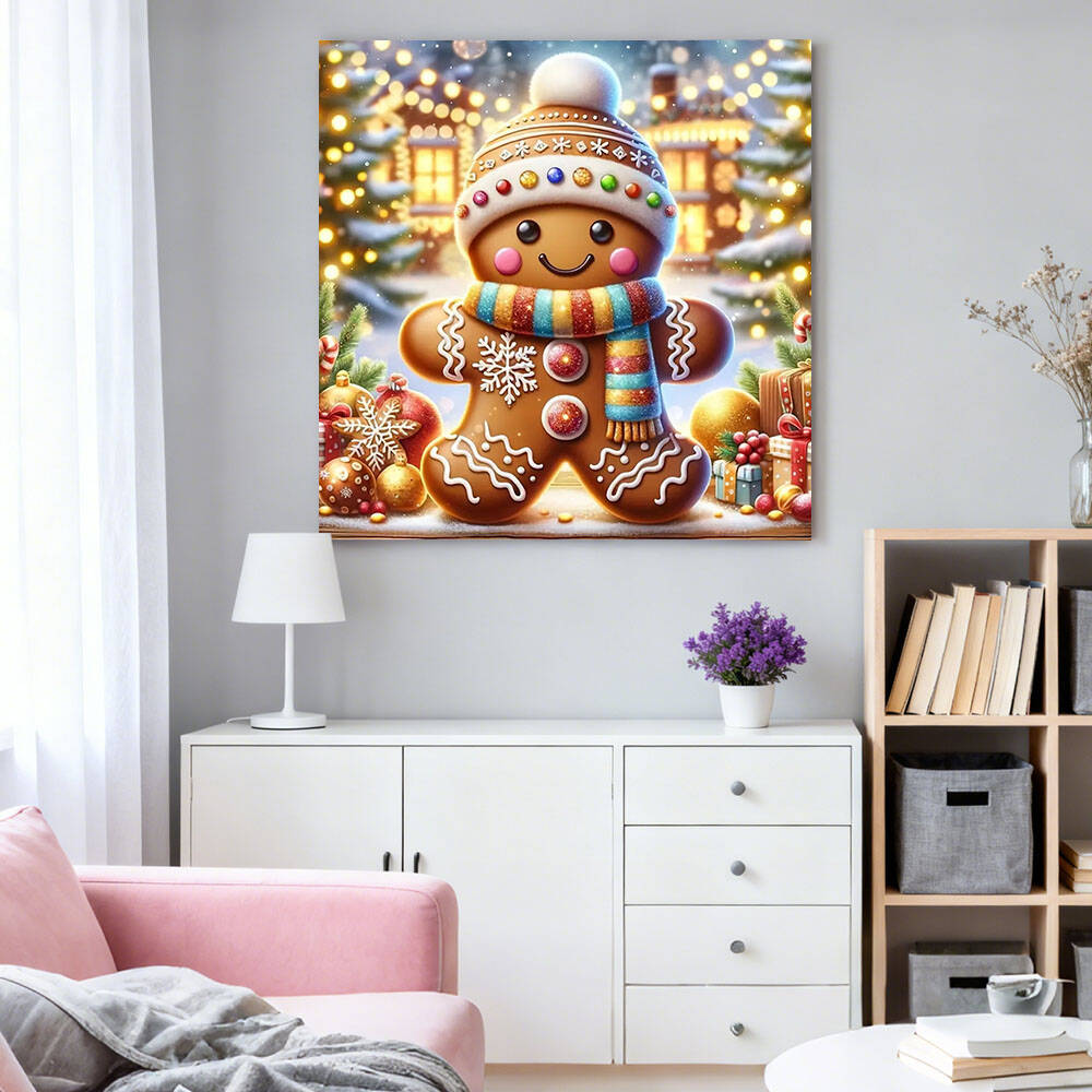 HUACAN Diamond Painting Full K - Embroidery Xmas 评论和价格