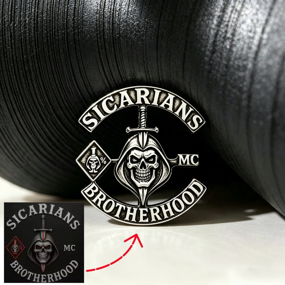 Engraved Custom MC Picture Log - Embroidery Initials 评论和价格