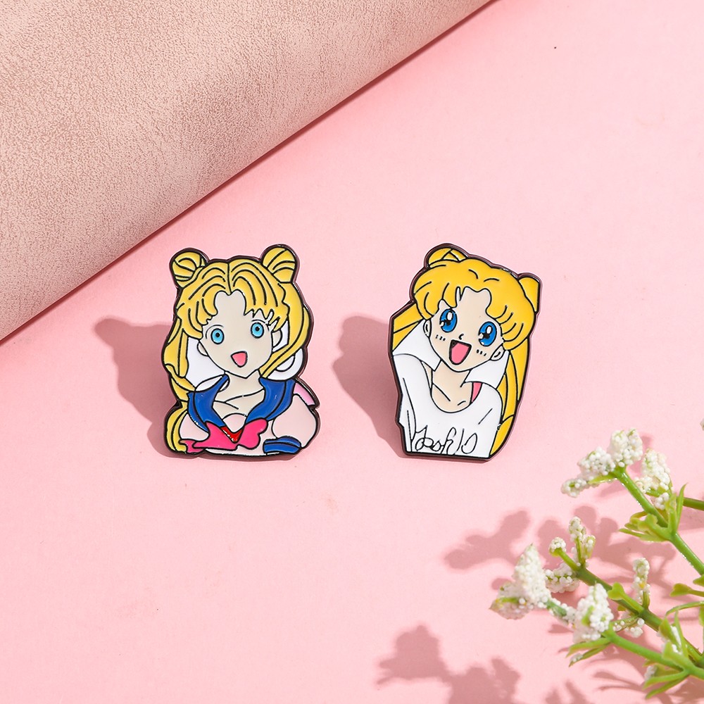 2 Pcs Funny Cartoon Brooch Cut - Embroidery Wallpaper 评论和价格