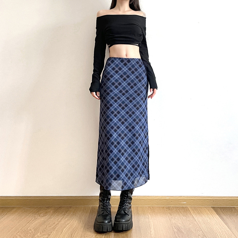 Women Spring Autumn Plaid Prin - Felt Sheet Wool 评论和价格
