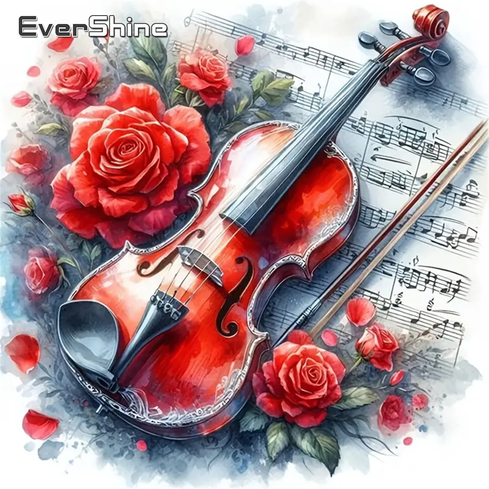 Evershine DIY Diamond Painting - Embroidery Rose Stitch 评论和价格