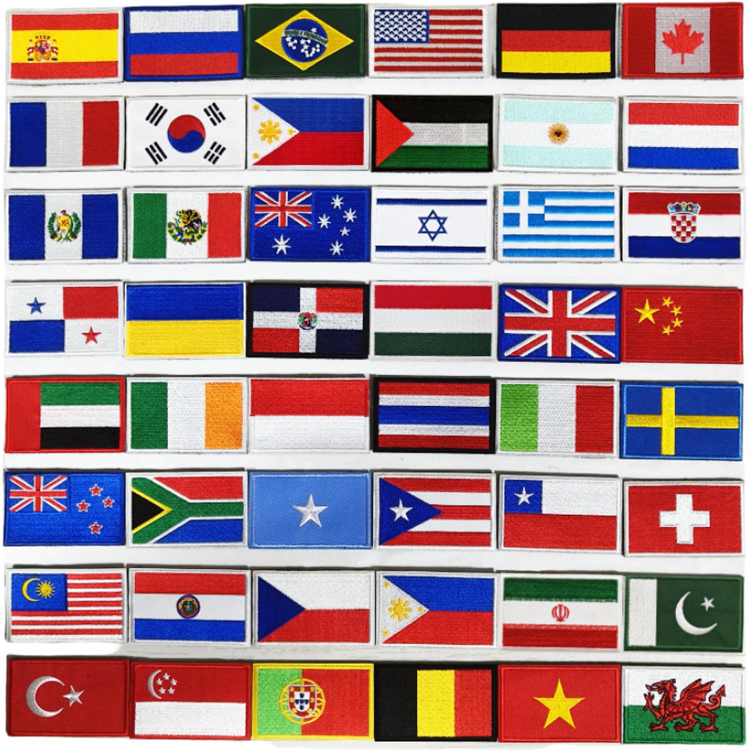 Embroidery Flag Patch US UK Ca - Embroidery In Australia 评论和价格