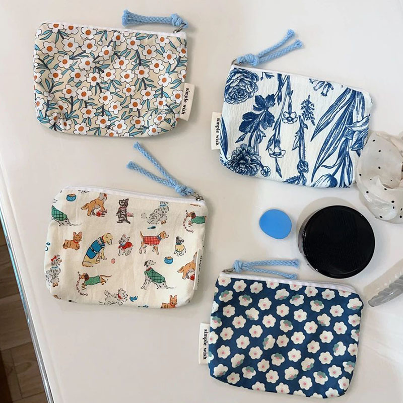 Zipper Coin Purse Lady Vintage - Embroidery Wallet 评论和价格