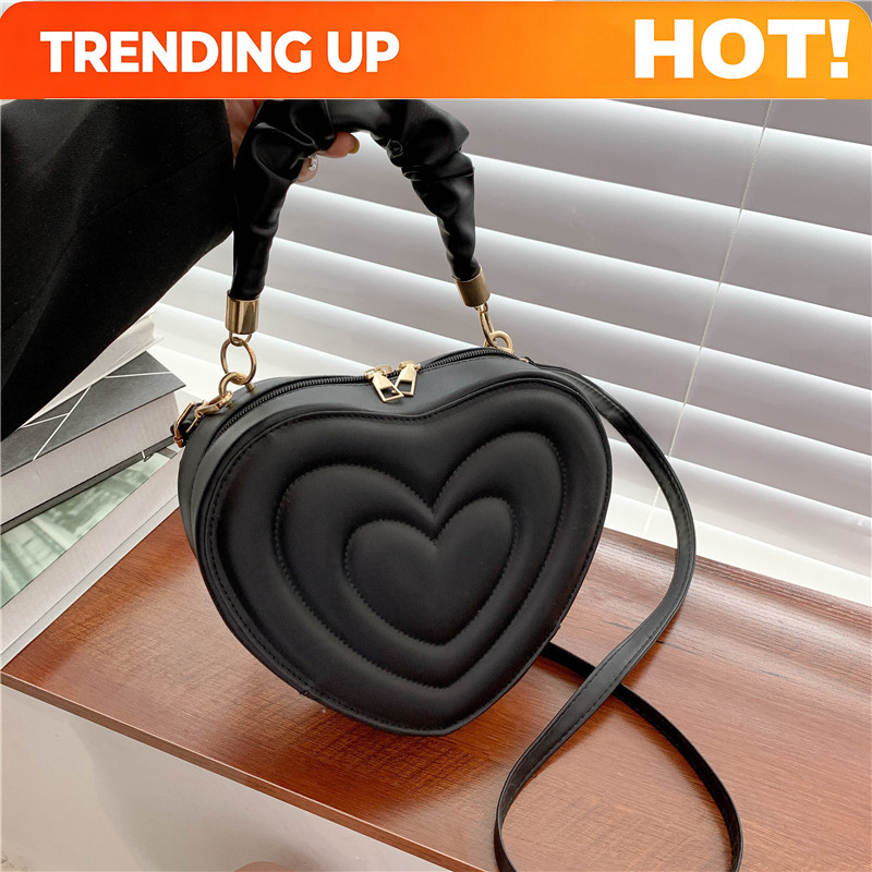 Fashion Love Heart Shape Shoul - Embroidery Design Love 评论和价格