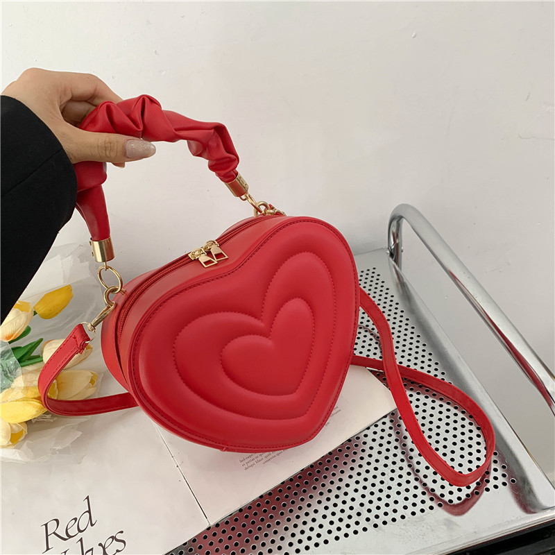 Fashion Love Heart Shape Shoul - Embroidery Design Love 评论和价格